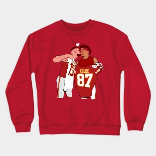 Patrick mahomes 15 x Travis KELCE 87 - Teammate Crewneck Sweatshirt